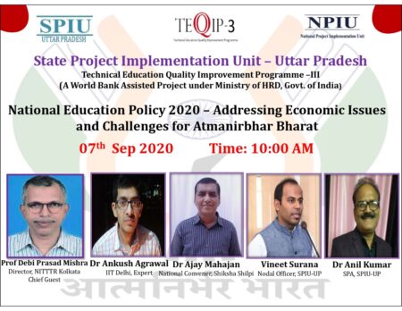 Read more about the article National Education Policy 2020 – Addressing Economic Issues and Challenges for Atmanirbhar Bharat